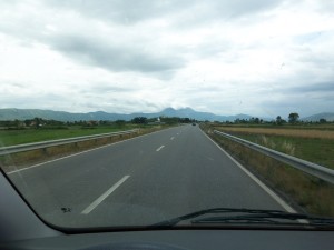 Auf dem Weg nach Tirana 