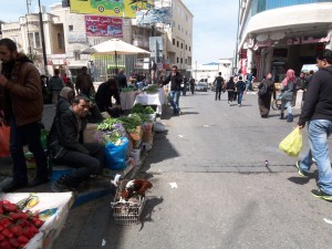 Straßenszene in Bethlehem